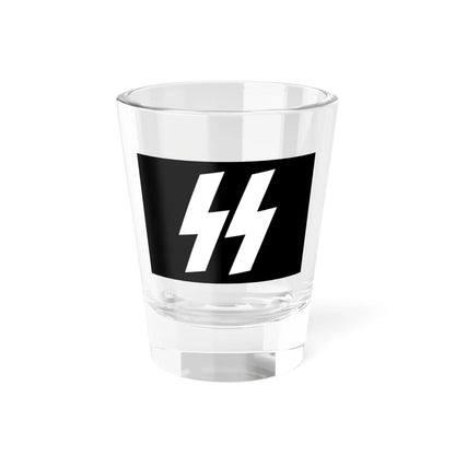 Flag of the Schutzstaffel (Germany) Shot Glass 1.5oz 1.5oz - Go Mug Yourself