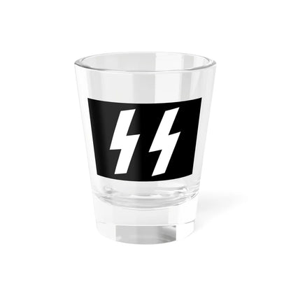 Flag of the Schutzstaffel variant (Germany) Shot Glass 1.5oz 1.5oz - Go Mug Yourself