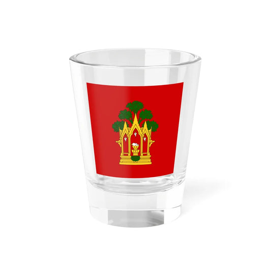 Flag of the Scouts of Ayutthaya (Thailand) Shot Glass 1.5oz 1.5oz - Go Mug Yourself