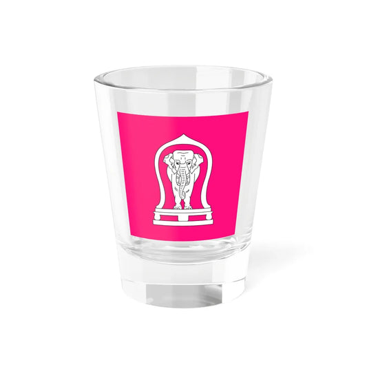 Flag of the Scouts of Phayap (Thailand) Shot Glass 1.5oz 1.5oz - Go Mug Yourself