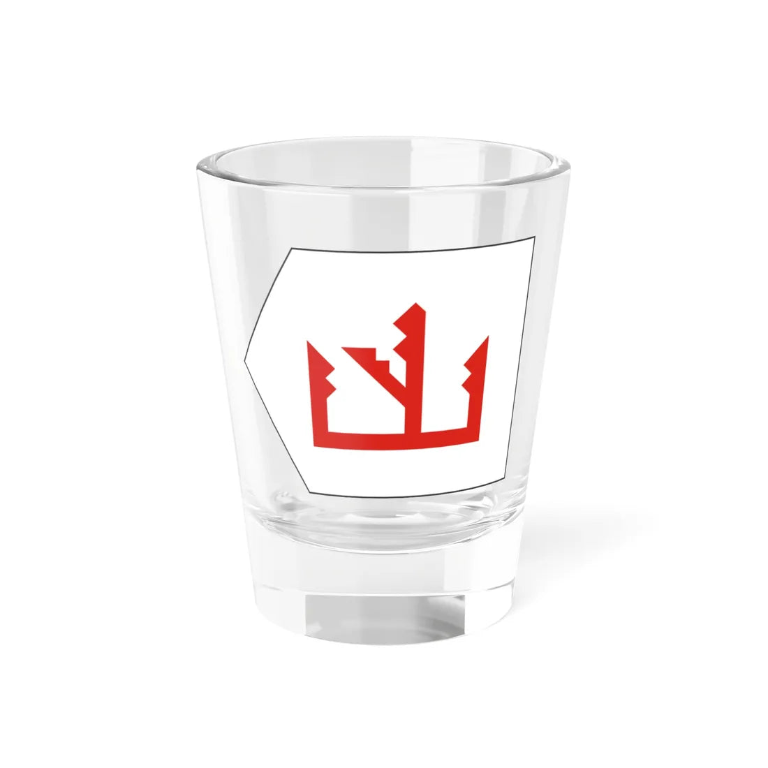 Flag of the Second Bulgarian Empire 1325 (Bulgaria) Shot Glass 1.5oz 1.5oz - Go Mug Yourself