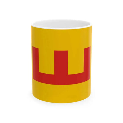 Flag of the Second Bulgarian Empire (Bulgaria) White Coffee Mug 11oz - Go Mug Yourself