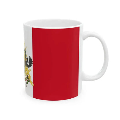 Flag of the Second Mexican Empire 1865-1867 (Mexico) White Coffee Mug - Go Mug Yourself
