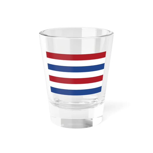 Flag of the Secretary of Defence of the Netherlands (Netherlands) Shot Glass 1.5oz 1.5oz - Go Mug Yourself