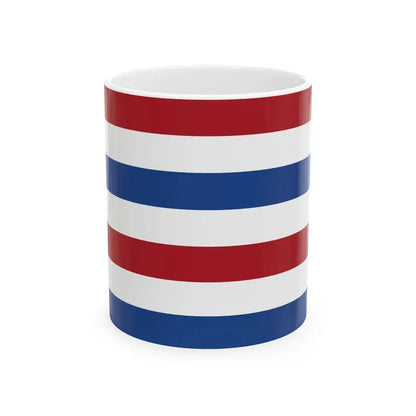 Flag of the Secretary of Defence of the Netherlands (Netherlands) White Coffee Mug 11oz - Go Mug Yourself
