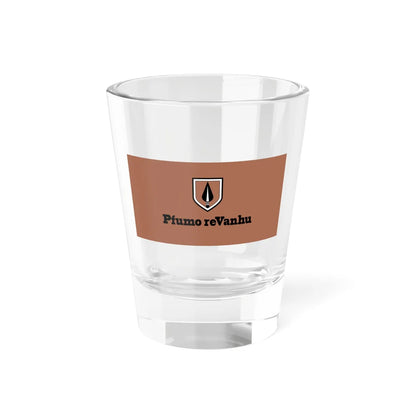 Flag of the Security Force Auxiliaries of Rhodesia Shot Glass 1.5oz 1.5oz - Go Mug Yourself