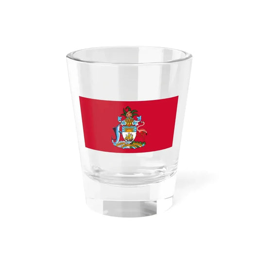 Flag of the Senate of the Bahamas (Bahamas) Shot Glass 1.5oz 1.5oz - Go Mug Yourself