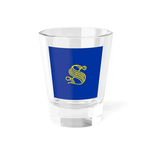 Flag of the Senate of the Republic of Italy (Italy) Shot Glass 1.5oz 1.5oz - Go Mug Yourself