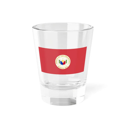 Flag of the Senate President of the Philippines (Philippines) Shot Glass 1.5oz 1.5oz - Go Mug Yourself