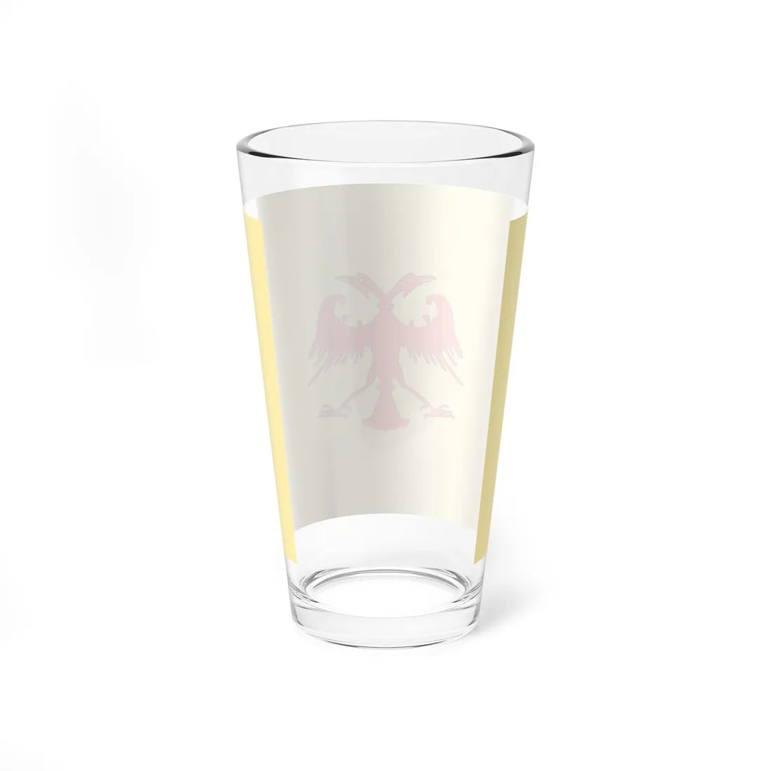 Flag of the Serbian Empire (Serbia) Pint Glass 16oz - Go Mug Yourself
