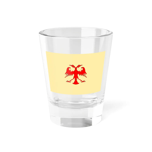 Flag of the Serbian Empire (Serbia) Shot Glass 1.5oz 1.5oz - Go Mug Yourself
