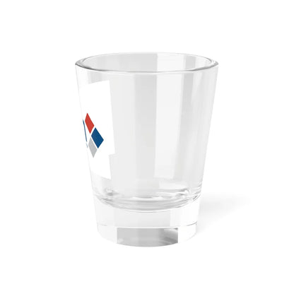 Flag of the Serbian Peoples Party (Serbia) Shot Glass 1.5oz - Go Mug Yourself
