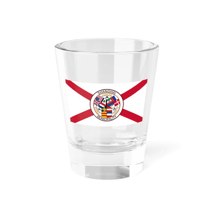 Flag of the Shanghai International Settlement pre-WWI (China) Shot Glass 1.5oz 1.5oz - Go Mug Yourself