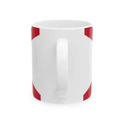 Flag of the Shanghai International Settlement pre-WWI (China) White Coffee Mug - Go Mug Yourself