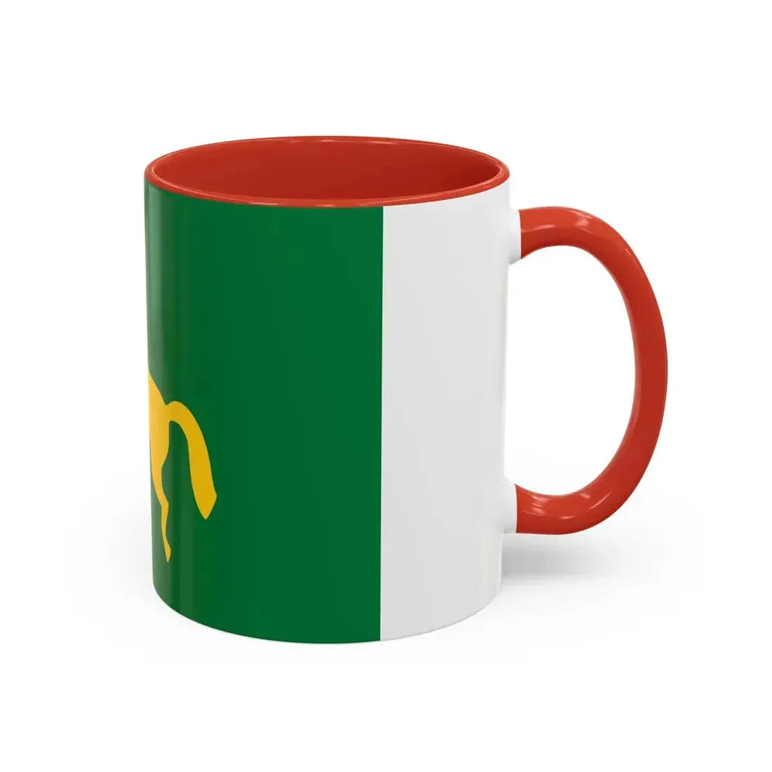 Flag of the Sharqia Governorate Egypt - Accent Coffee Mug - Go Mug Yourself