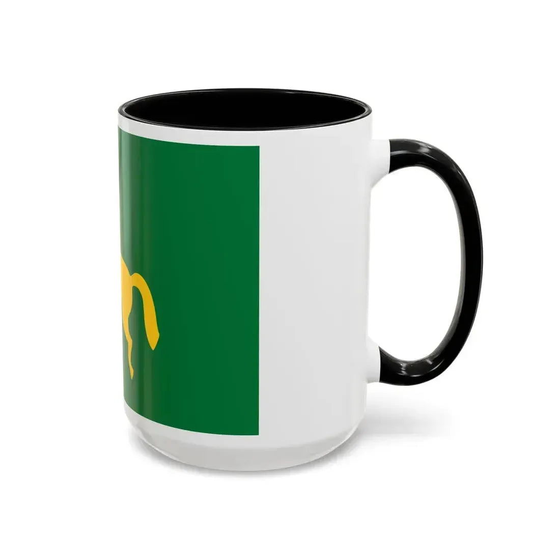 Flag of the Sharqia Governorate Egypt - Accent Coffee Mug - Go Mug Yourself