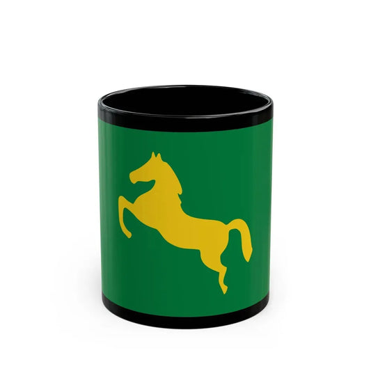 Flag of the Sharqia Governorate Egypt - Black Coffee Mug 11oz - Go Mug Yourself