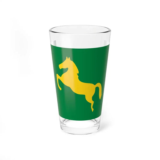 Flag of the Sharqia Governorate Egypt - Pint Glass 16oz 16oz - Go Mug Yourself