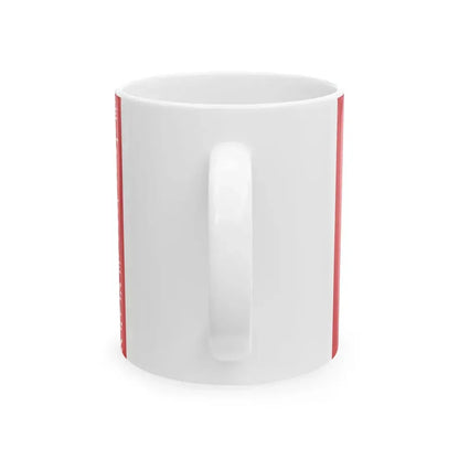 Flag of the Sheikhdom of Kuwait 2-3 (Kuwait) White Coffee Mug - Go Mug Yourself