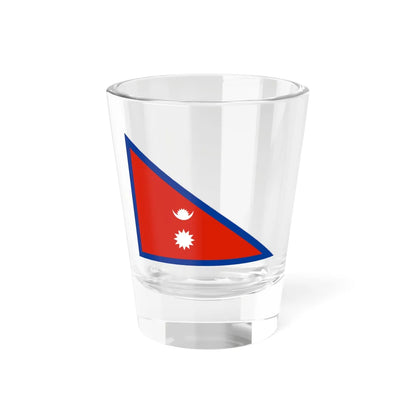 Flag of the Shree Bhawani Buksh Battalion (Nepal) Shot Glass 1.5oz 1.5oz - Go Mug Yourself