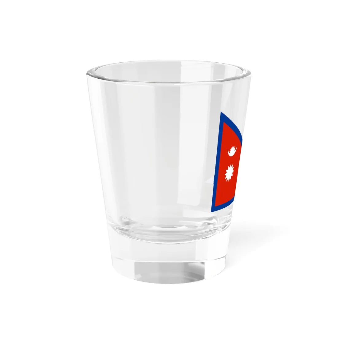Flag of the Shree Tara Dal Battalion (Nepal) Shot Glass 1.5oz - Go Mug Yourself