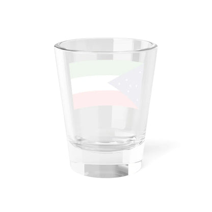 Flag of the Sidama Liberation Front (Ethiopia) Shot Glass 1.5oz - Go Mug Yourself