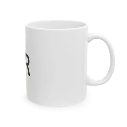 Flag of the signal stations of the Royal Hungarian Defence Forces 1939 (Hungary) White Coffee Mug - Go Mug Yourself