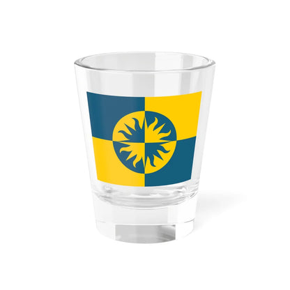Flag of the Smithsonian Institution (United States) Shot Glass 1.5oz 1.5oz - Go Mug Yourself
