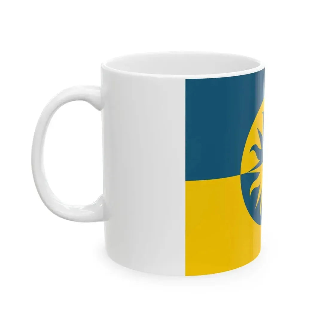 Flag of the Smithsonian Institution (United States) White Coffee Mug - Go Mug Yourself