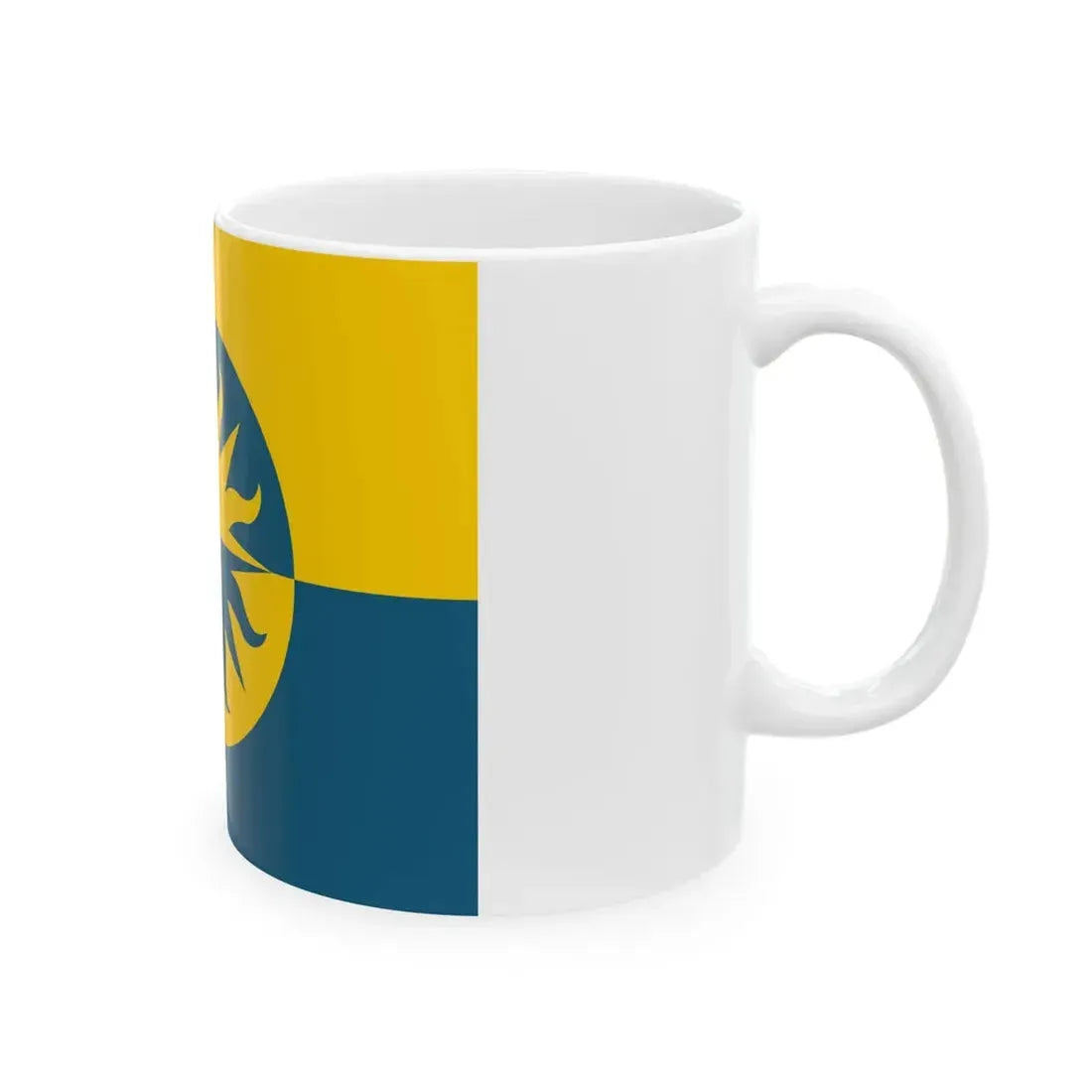 Flag of the Smithsonian Institution (United States) White Coffee Mug - Go Mug Yourself