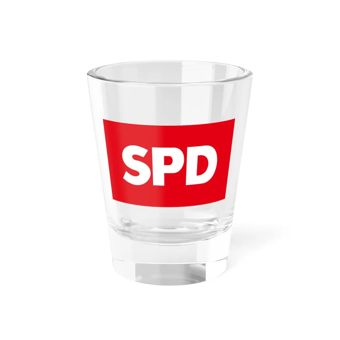 Flag of the Social Democratic Party of Germany (Germany) Shot Glass 1.5oz 1.5oz - Go Mug Yourself