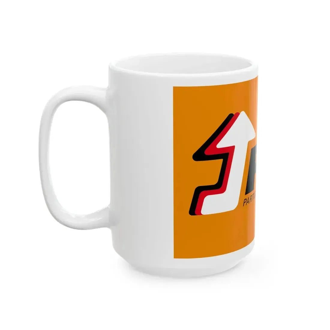 Flag of the Social Democratic Party Portugal (Portugal) White Coffee Mug - Go Mug Yourself