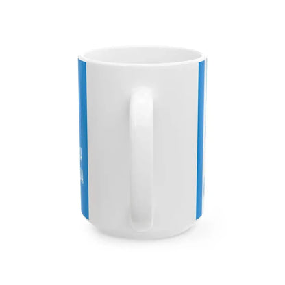 Flag of the Socialist Peoples Party of Montenegro (Montenegro) White Coffee Mug - Go Mug Yourself