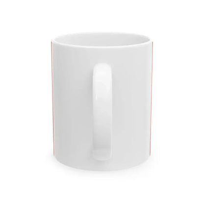 Flag of the Socialist Republic of Macedonia 1963-1991 3-2 (North Macedonia) White Coffee Mug - Go Mug Yourself