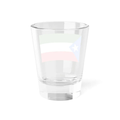 Flag of the Somali Region 1994-2008 2018- (Ethiopia) Shot Glass 1.5oz - Go Mug Yourself