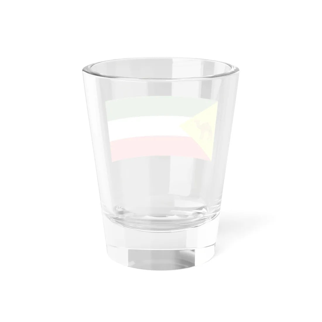 Flag of the Somali Region 2008-2018 (Ethiopia) Shot Glass 1.5oz - Go Mug Yourself