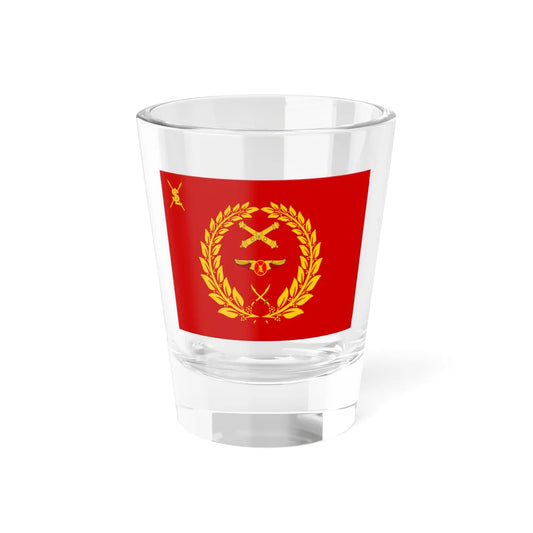 Flag of the Somaliland Armed Forces (Mali) Shot Glass 1.5oz 1.5oz - Go Mug Yourself