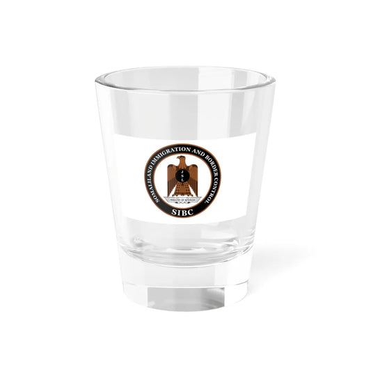 Flag of the Somaliland Immigration and Border Control (Mali) Shot Glass 1.5oz 1.5oz - Go Mug Yourself