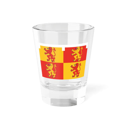Flag of the Sons of Glyndwr (United Kingdom) Shot Glass 1.5oz 1.5oz - Go Mug Yourself
