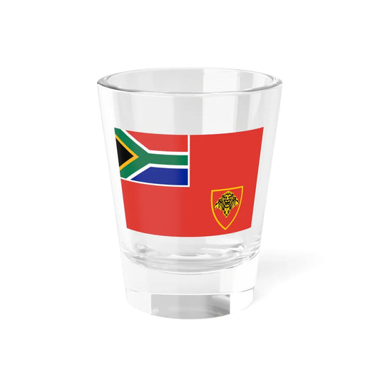 Flag of the South African Army 2002-2003 (South Africa) Shot Glass 1.5oz 1.5oz - Go Mug Yourself