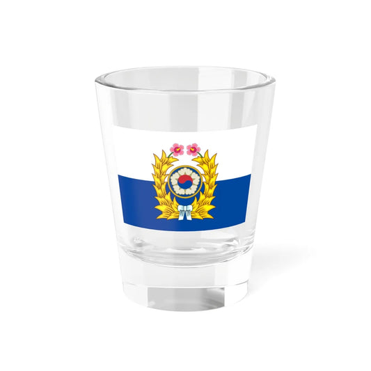 Flag of the South Korean army (Korea) Shot Glass 1.5oz 1.5oz - Go Mug Yourself