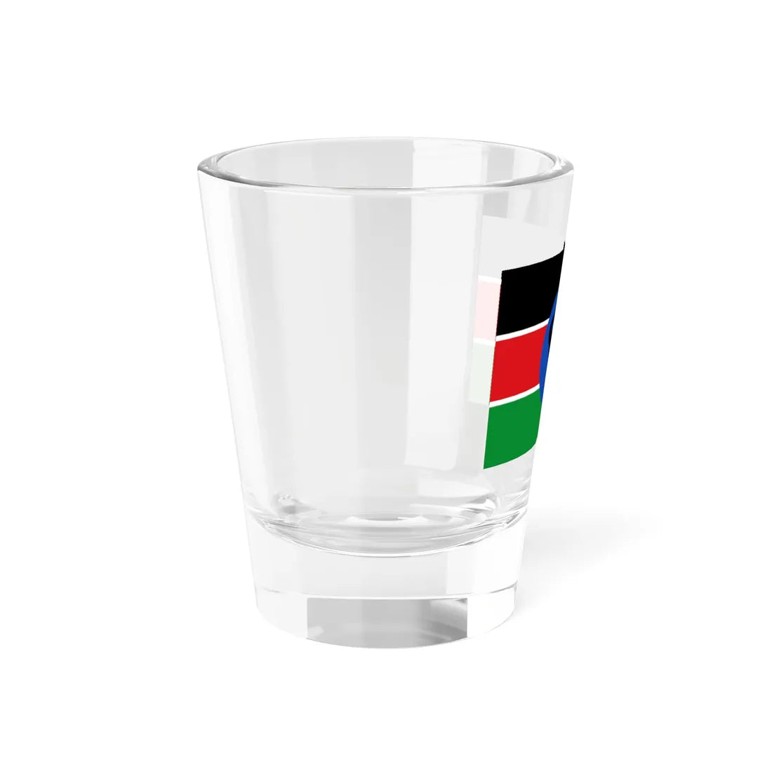 Flag of the South Sudan Liberation Movement (South Sudan) Shot Glass 1.5oz - Go Mug Yourself