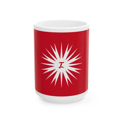 Flag of the Sovereign Tagalog Nation (Philippines) White Coffee Mug 15oz - Go Mug Yourself