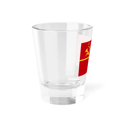 Flag of the Soviet Union 1923-1924 3-2 (Soviet Union) Shot Glass 1.5oz - Go Mug Yourself