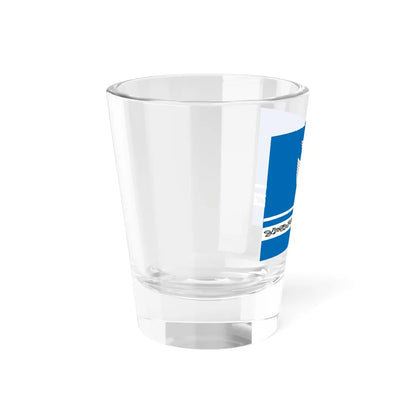 Flag of the Space Operations Squadron of JASDF (Japan) Shot Glass 1.5oz - Go Mug Yourself