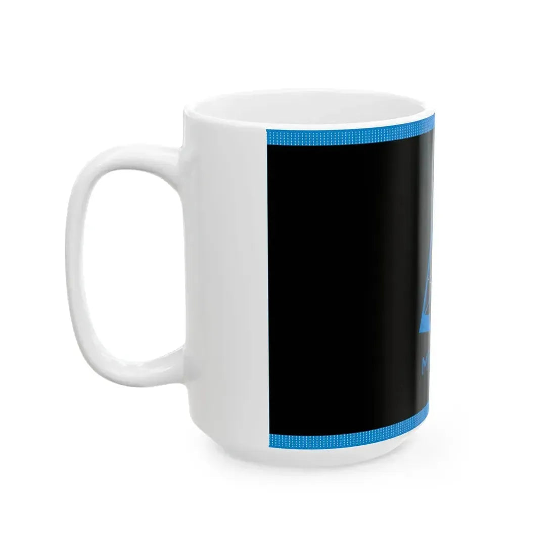 Flag of the Space Training and Readiness Command (United States) White Coffee Mug - Go Mug Yourself