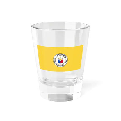 Flag of the Speaker of the House of Representatives of the Philippines (Philippines) Shot Glass 1.5oz 1.5oz - Go Mug Yourself