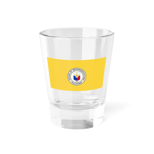 Flag of the Speaker of the House of Representatives of the Philippines (Philippines) Shot Glass 1.5oz 1.5oz - Go Mug Yourself