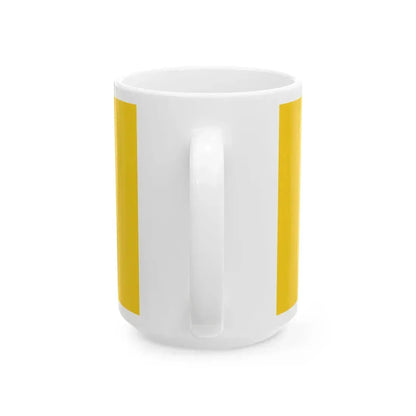 Flag of the Speaker of the House of Representatives of the Philippines (Philippines) White Coffee Mug - Go Mug Yourself
