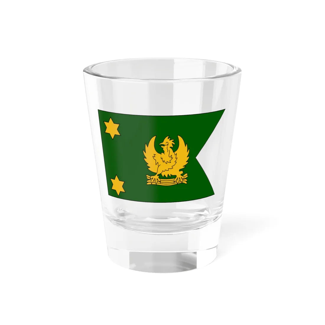 Flag of the Speaker of the Provisional Representative Body of East Indonesia (Indonesia) Shot Glass 1.5oz 1.5oz - Go Mug Yourself